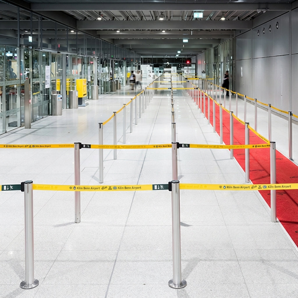 Belt Stanchions with magnetic base