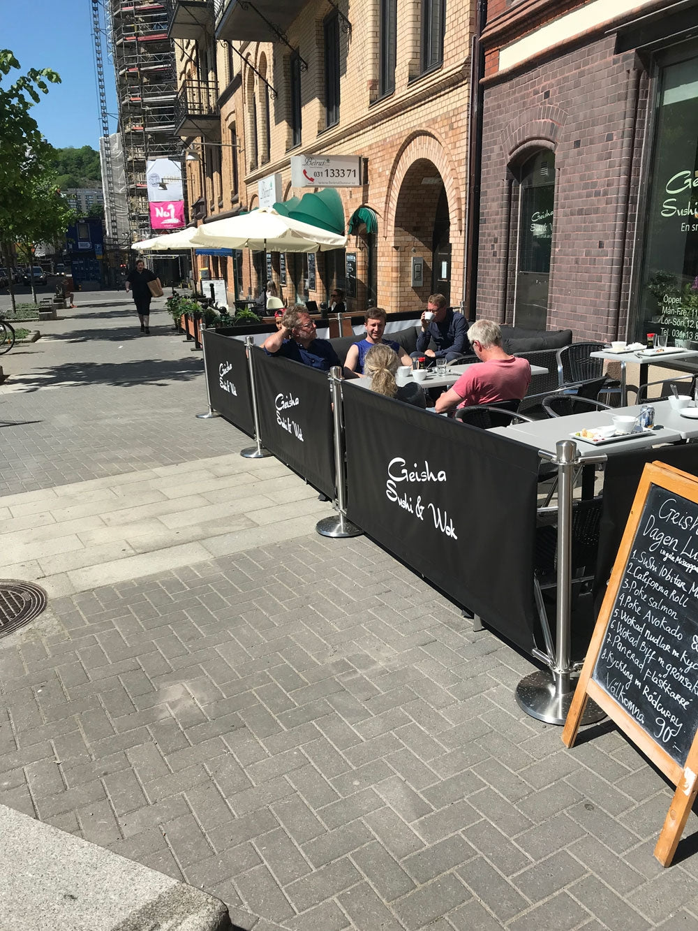 Cafe Barrier Systems