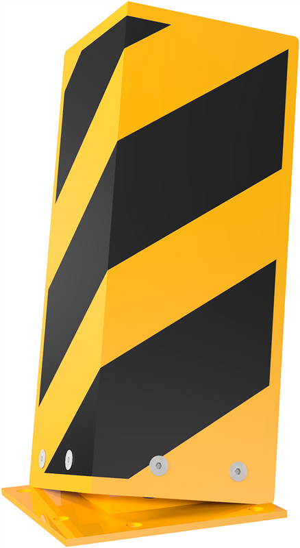 Raklapos állványvédő - Crash Guard -, billenthető és rugalmas (400mm)