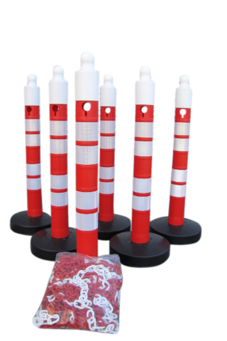 (Paket od 6) - Stupić s lancem - Maxi Plus - uključujući 25m lanac