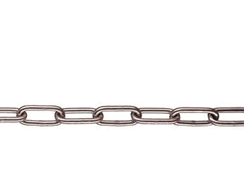 Lanac za zaprečivanje od čelika, pocinčan (Ø 6-10 mm, 10M)