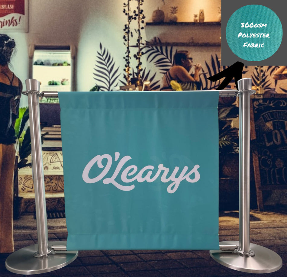 Café banner s prilagođenim tiskom – upečatljivo brendiranje | više veličina i materijala