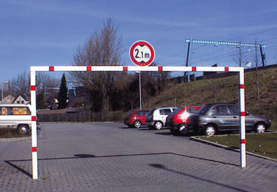 Barijera za ograničenje visine – fiksna – 3000–6000 mm – vruće pocinčana