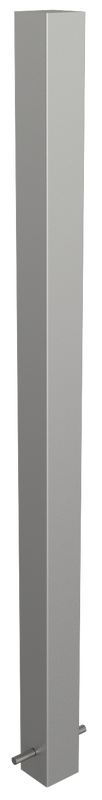 Poste em aço inoxidável Ø 60 mm-102mm