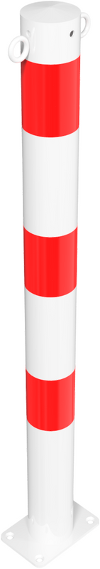 Pilarete com corrente em aço (com 2 olhais)