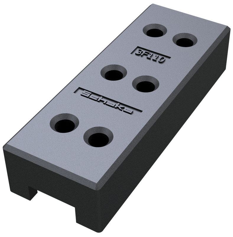 Temeljna ploča za mobilne ograde – Reciklirana plastika