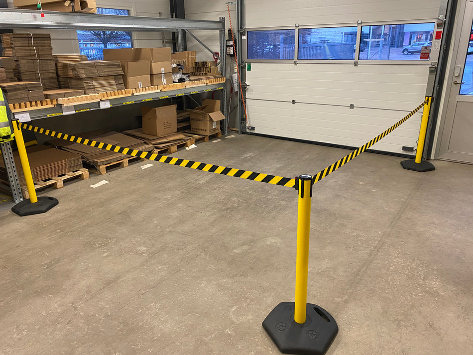 Flexibarrier Stupić s trakom - Basic Signal - (3.0m traka)