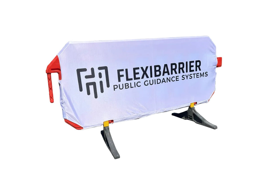 Barrier Covers for Plastic Crowd Control Barriers