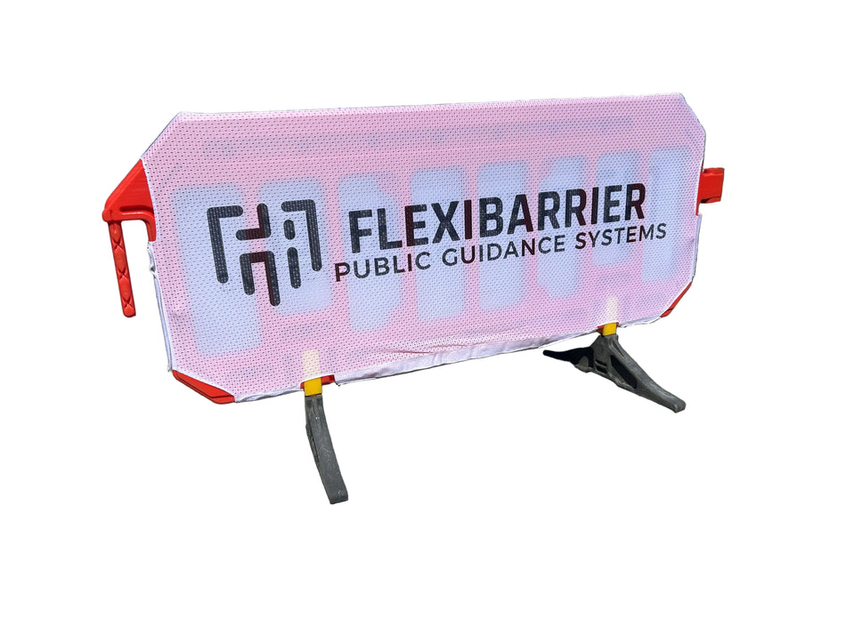 Barrier Covers for Plastic Crowd Control Barriers