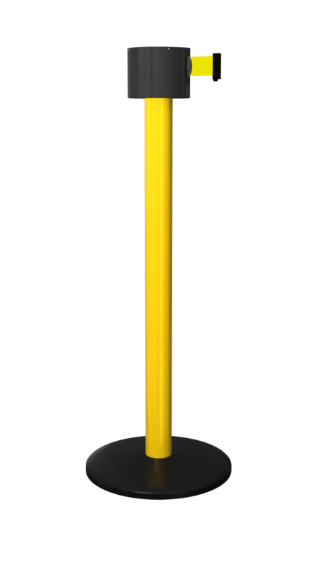 Colonnina a nastro FlexiBarrier - SafetyPlus 775 - (nastro da 16.8m/23m)