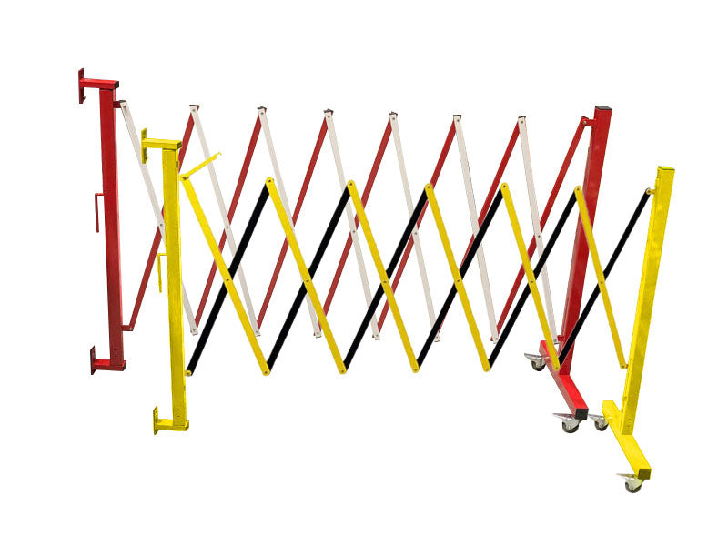 Flexibarrier - Rastezljiva barijera - zidna montaža s kotačićima (3.6m)