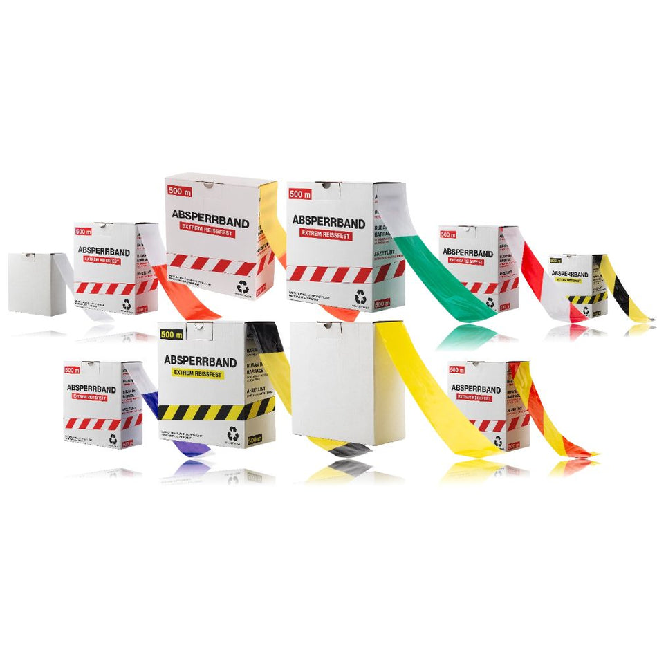 Traka za ograđivanje – iznimno otporna na trganje – 500m x 80mm (obostrani tisak)