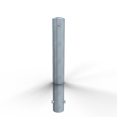 XXL Safety Steel Bollards - Solid Ø 152 mm  Steel-galvanized  Root-fixed 40151