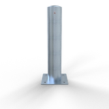 XXL Safety Steel Bollards - Solid Ø 193 mm Steel-galvanized Fixed by plugs 40193