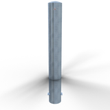 XXL Safety Steel Bollards - Solid Ø 193 mm Steel-galvanized Root-fixed 40191