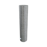 XXL Safety Steel Bollards Solid Ø 323 mm Steel-galvanized Root-fixed 40321