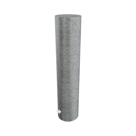 XXL Safety Steel Bollards Solid Ø 323 mm Steel-galvanized Root-fixed 40321