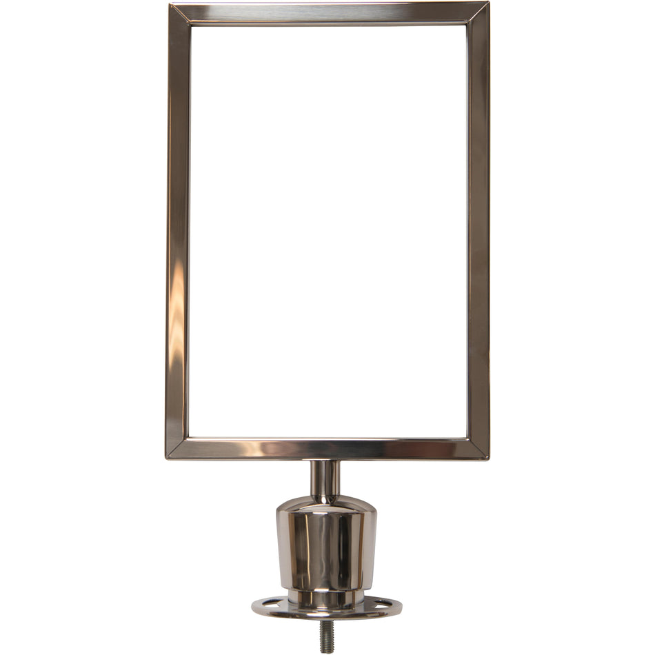 Držač znaka - Crown Top - za Flexibarrier Stupići s užetom