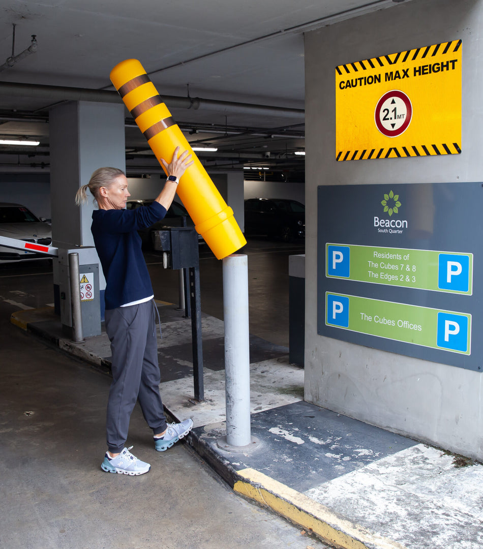 Capas para pilaretes – Mangas em Plástico para serviço pesado (opções de diâmetro de 90–215mm)