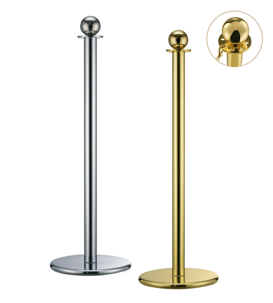 Barijera sa stupićima i užetom - Viaguide Crown -