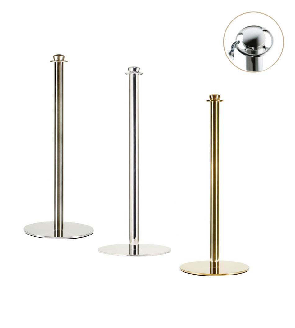 Barijera sa stupićima i užetom  (Viaguide stil)