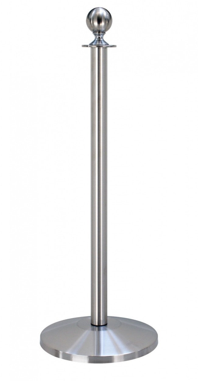 Paket barijera - Expo - 18 stupića (srebrna), užad i transportna kolica