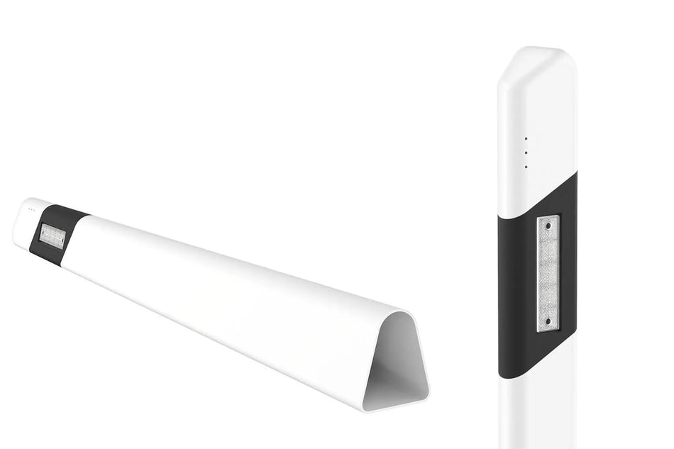 Stâlp suedez Delineator rutier – Nordic – 160 cm cu reflectoare Clasa 2