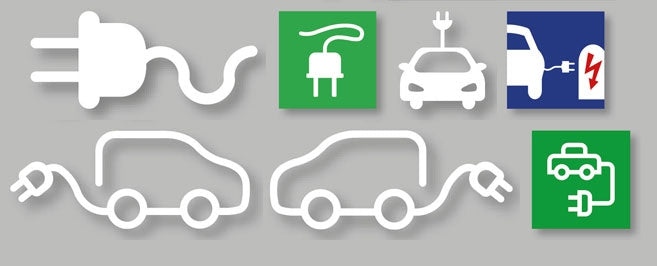 PREMARK® - Symboly elektromobilů (různé modely)