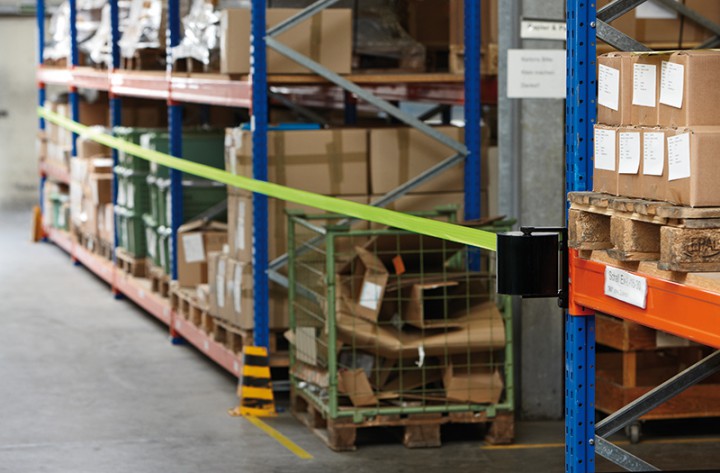 Beltrac XXXL zidna barijera s izvlačnom trakom (22m)