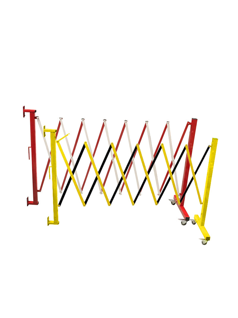 Flexibarrier - Rastezljiva barijera - zidna montaža s kotačićima (3.6m)