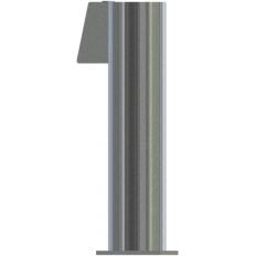 Zemní pouzdro s aretačním mechanismem pro trubkové sloupky Ø 60 / Ø 76 mm