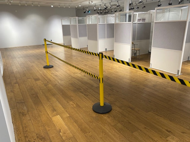 FlexiBarrier Stupić s trakom - Basic dvostruki - (2 x 3m traka)