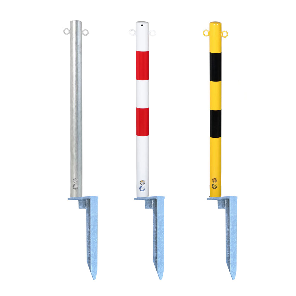 Čelični lanac Stupići sa šiljkom za tlo – Ø60 mm