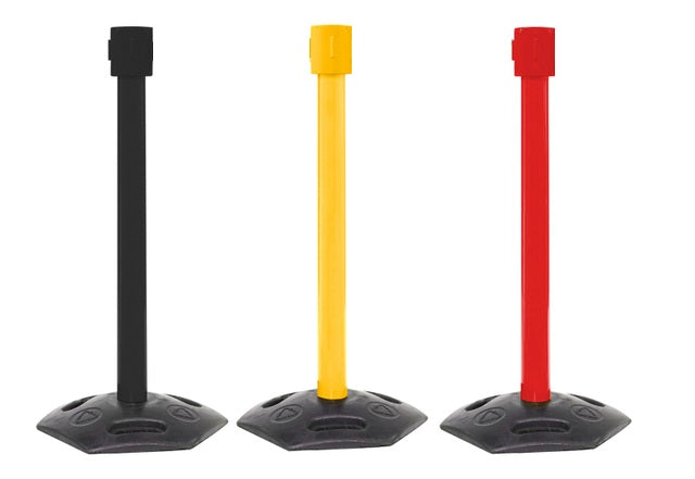 FlexiBarrier Receiver Post for Belt Stanchions - Outdoor 1050 -