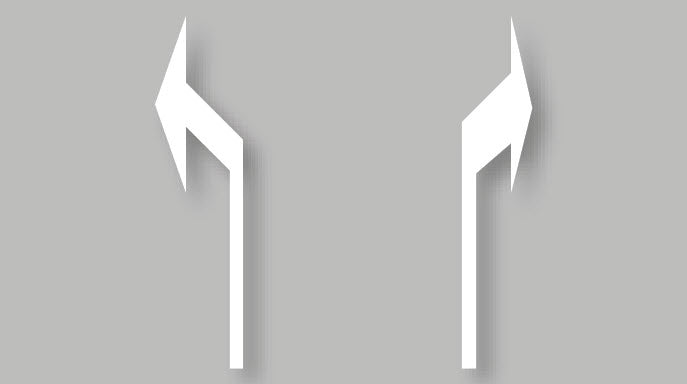 PREMARK® – Symbol (šipka vlevo/vpravo)