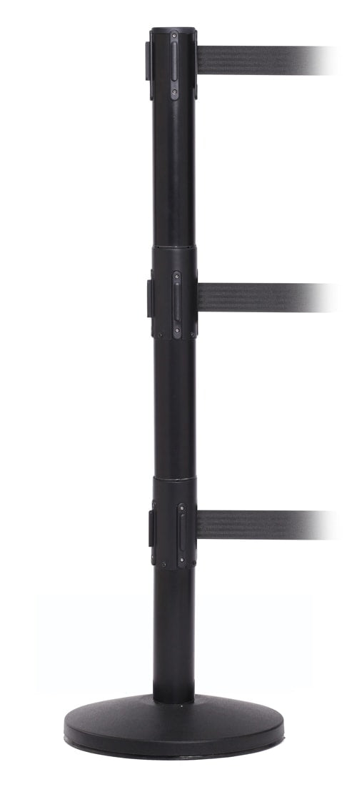 FlexiBarrier Stupić s trakom - Pro trostruki - (3x3.4m traka)