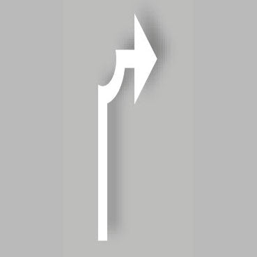 PREMARK® – Symbol (šipky na kruhový objezd, různé velikosti)