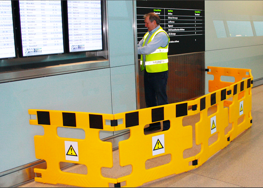 HandiGard Barreira de segurança para manutenção para interior/exterior