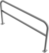 Čelični zaštitni luk Ø 60 mm, s prečkom