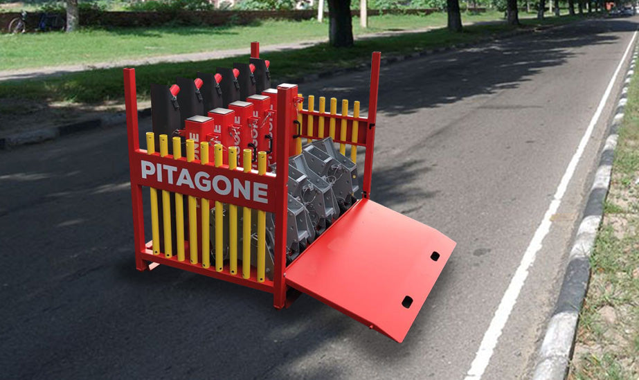 Pitagone Storage Rack – Transport & Storage System (6 Modules)