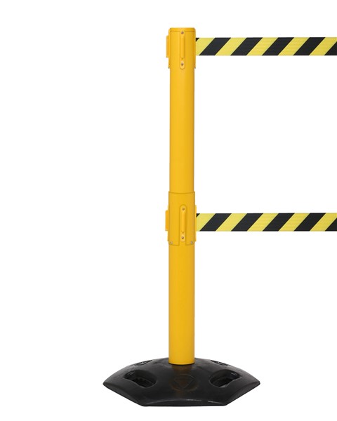 FlexiBarrier Stupić s trakom - Outdoor Twin - (traka 2x3.4m)